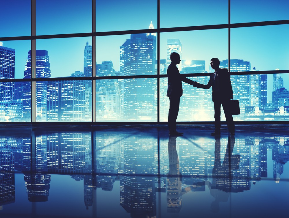 Business Handshake Greeting