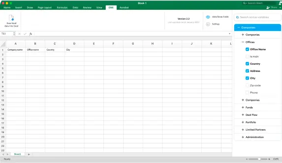 Report Builder Screenshot